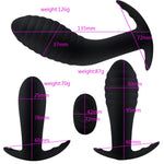 Remote Control Vibrating Prostate Massager Men Anal Plug Waterproof 10 Stimulation Patterns Butt Anus Silicone Sex Toys Sex Shop - sextoysok
