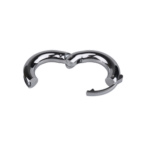Stainless Steel Smoother Ball Stretcher Penis Ring Cock Ring Sex Toys for Men Good Cockring Time Delay Ejaculation Dick Ring - sextoysok
