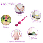 Smart Kegel Balls Vaginal Balls Muscle Tight Exercise Vibrator Vaginal Clit Massager Ben Wa Balls Sex Toys For Adults Women - sextoysok