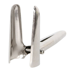 IKOKY Anal Vaginal Dilator Anal Expansion Expander Butt Plug Anus Speculum Sex Toys for Women Men Stainless Steel - sextoysok