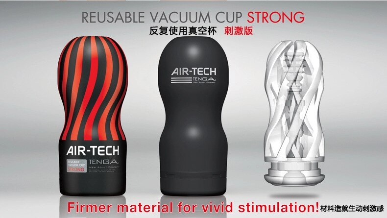 Japan Original Tenga Air-tech Reusable Vacuum Sex Cup,Soft Silicone Vagina Real Pussy Sexy Pocket Male Masturbator Cup Sex toys - sextoysok