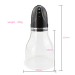 Man nuo Women Vacuum Suction Cup Breast Enlargement Pump Electric Vibrator Breast Massager Chest Enhance Suction Adult Toys - sextoysok