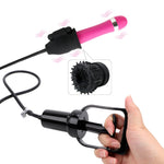 IKOKY Penis Pump Vibrator Glans Massage 10 Speed Penis Sucking Penis Enlargement Extender Sex Toy For Men Male Masturbator - sextoysok