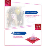 Durex Condoms 10/20/30 Ultra Thin Love G Spot Condoms Natural Latex Lubricant Flowers Condones Delay Ejaculation Men's Sex Toys - sextoysok