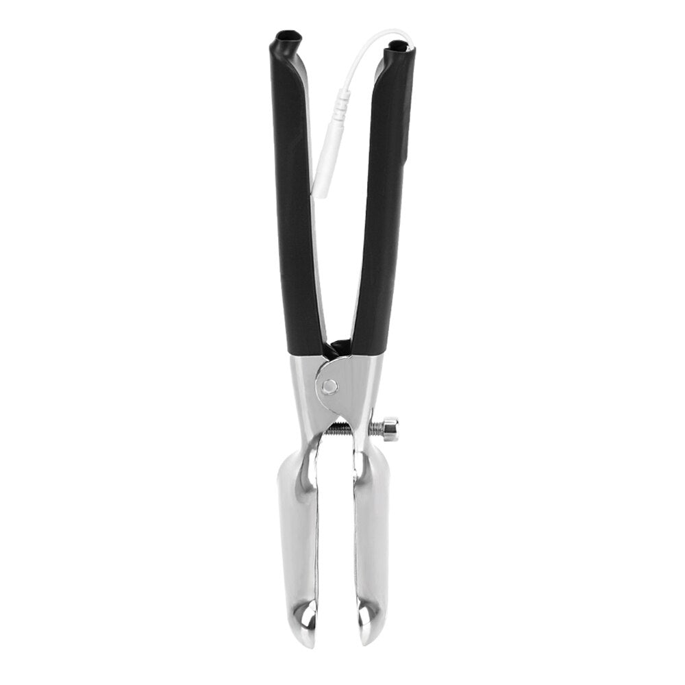 IKOKY Electric Shock Anal Expander Anal Speculum Vaginal Dilator Medical Themed Toys Sex Toys for Women Stainless Steel - sextoysok