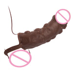 Thick Condoms For Men Dildo Extender Reusable Penis Sleeve Intimate Goods Penis Enlargement Rings Cock Massager - sextoysok