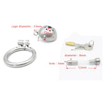 Chaste Bird 304 stainless steel Male Chastity Device Super Small Short Cock Cage with Stealth lock Ring Sex Toy A269 - sextoysok