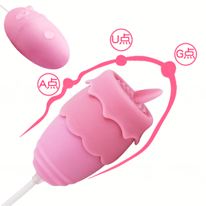 Adult Diary 20 Speeds Magic Tongue Sucking Vibrator Clitoris Massager Vagina Ball Masturbation Intimate Goods Nipple Sucker - sextoysok