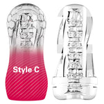 Artificial Vagina Masturbation Soft Stick Sex Machine for Men Silicone Pussy Sucking Erotic Adult Toys for Men Male Masturbator - sextoysok