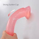 Soft Realistic Dildo Female Masturbation Flexible Cock Super Big Dildos For Women with Suction Cup Adult Sex Toys For Lesbian - sextoysok