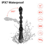 10 Mode Heating Anal Vibrator Long Beads Prostate Massager Flexible Butt Plug Stimulator Anal Beads Plug Sex Toys For Men Women - sextoysok