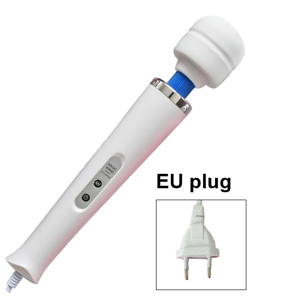 New 10 Speeds Magic Wand Massager,Big Magic Wand Massage Stick AV Vibrators Sexy Clit Vibrator Sex Toys for Women 32 * 6CM - sextoysok