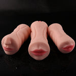 Realistic Oral 3D Deep Throat with Tongue Teeth Maiden Artificial Vagina Male Masturbator Realistic Pussy Oral Sex Toys for Men - sextoysok