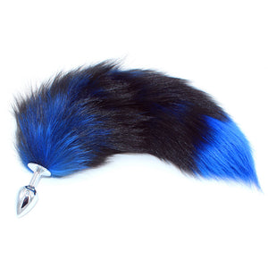 SAIXS Fox Tails Anal Plug Metal Anal Sex Toys Butt plug Sex Games Role play Cosplay Toys S plug Drop Shipping - sextoysok