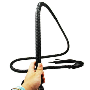 Long bdsm Whip bondage erotic riding horse crop hunting Fetish Leather Spanking Paddle pony play Flogger sex toys for couples - sextoysok