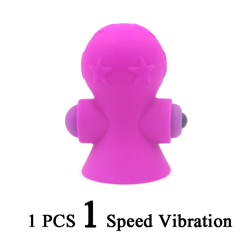 ORISSI Nipple Sucker Vibrating Bullet Nipple Vibrator Suction Cup Breast Massager Clitoris Stimulator Sex Toys for Woman - sextoysok