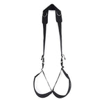 Portable Thigh Restraint Sling for Fetish Bondage Unisex Sex Swing Toy Sex Toys for Fetish men (Black) - sextoysok