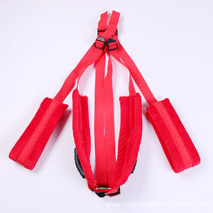 Women Sexy BDSM Bondage Door Slam Sex Swing Adult SM Love Game Fetish Bondage Leg Open Spreader For Couples - sextoysok