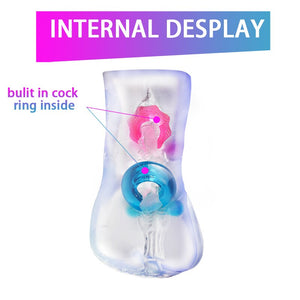 MRL soft Artificial vagina real pussy Masturbation Sex Toys For Men Adult Toy Male Cup Sex Products for couples sex vagina Pussy - sextoysok
