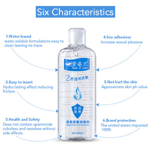 Sex lubricant anal grease for Vagina lubrication gel 200ml water based lube oil lubricante sexual Silk Touch gay Couples - sextoysok