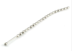 7 Size 25 cm Male Stainless Steel Urethral Sounding Stimulate Plug Urethra Stretching Bead Chastity Adult BDSM Sex Toy 650 - sextoysok
