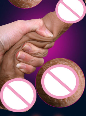 Sex Shop Super Soft Big Silicone Dildo Realistic Suction Cup Male Artificial Penis Dick Woman Masturbator Adult Sex Toys Dildos. - sextoysok