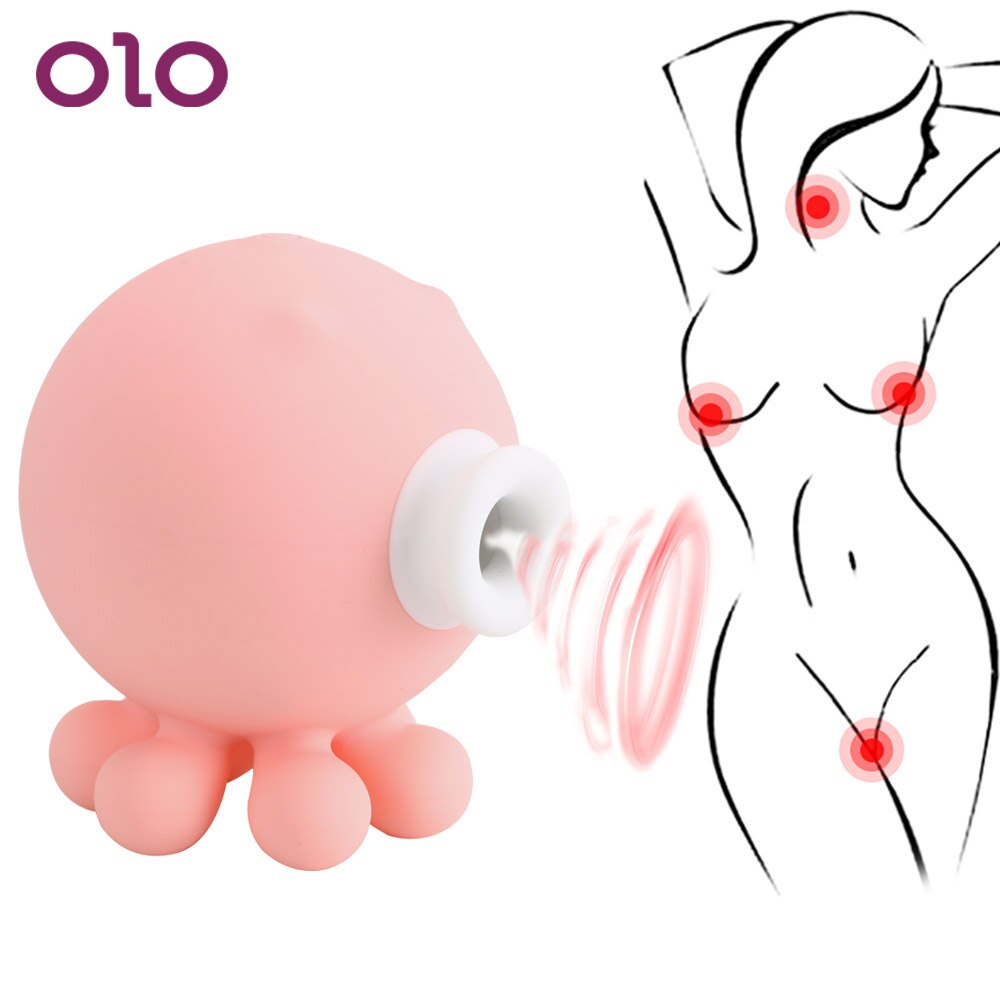 OLO Sex Toys for Women Anal Pussy 9 Speed Clitoris Vagina Oral Stimulator Nipple Massager Octopus Sucking Vibrator - sextoysok