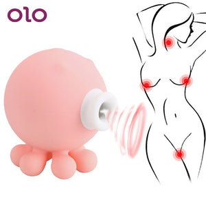OLO Sex Toys for Women Anal Pussy 9 Speed Clitoris Vagina Oral Stimulator Nipple Massager Octopus Sucking Vibrator - sextoysok