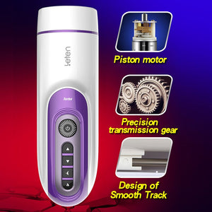 Bodypro Leten 2019 Automatic Sucking Masturbator Men's Masturbation Cup Vagina Oral Pussy Licking Toys Aircraft Cup Men Sex Toys (With retail box) - sextoysok