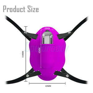 Butterfly Female Masturbator 10 Speed Strap On Stimulation Sexy Invisible Underwear T Pants Clit Vibrator Sex Toys For Women - sextoysok