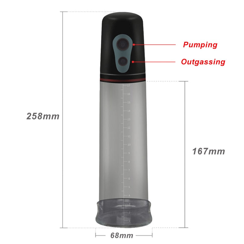 Automatic Penis Enlargement Vibrator for Men Electric Penis Pump,Male Penile Erection Training,Penis Extend Sex Toys Shop - sextoysok