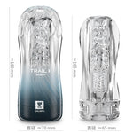 Male Masturbator Cup Soft Pussy Sex Toys Transparent Vagina Adult Endurance Exercise Sex Products Vacuum Pocket Cup for Men - sextoysok