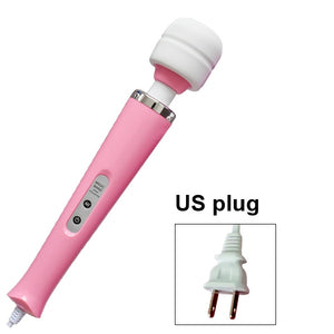 New 10 Speeds Magic Wand Massager,Big Magic Wand Massage Stick AV Vibrators Sexy Clit Vibrator Sex Toys for Women 32 * 6CM - sextoysok