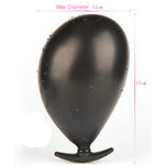 Sex Toys Women Inflatable Anal Plug Gay Dildo Pump Silicone Huge Anus Butt Dilator Expandable Prostate Massager with Metal Ball - sextoysok