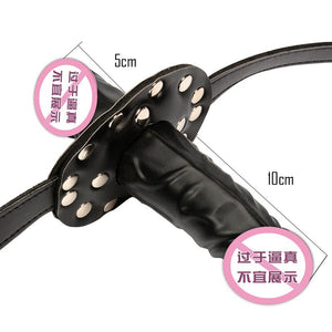 Double-Ended Dildo Gag Head Strapon Mouth Gag Fetish bdsm Bondage Penis Harness Lesbian Sex Toys Sex Products Adult Erotic Toys - sextoysok
