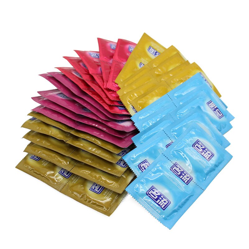 Good Quality 50 Pieces Natural Latex Bulk Condoms For Couples,Adult Sex Product, Better Sex Toys Safer Contraception - sextoysok