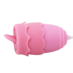 Silent Tongue Vibrator Clitoris Sucker Breast Massage G Spot Prostate Stimulator Sex Licking Toys Vagina Oral Masturbator Erotic - sextoysok