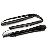 PU Leather Sponge BDSM Bondage Restraints Open Leg Adult SM Game Restrain Ropes Sex Swing For Women Sex Toys For Adults Couples (Black) - sextoysok
