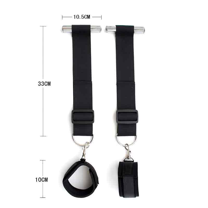 BEEGER Shackles on the door Men Women Chastity Lock Sex Handcuffs Locks Fetish BDSM Bondage Locks Restraints Hand Cuffs - sextoysok
