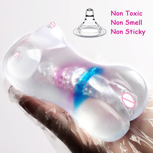 MRL soft Artificial vagina real pussy Masturbation Sex Toys For Men Adult Toy Male Cup Sex Products for couples sex vagina Pussy - sextoysok