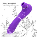 VATINE Sex Toys for Women Clitoral Stimulator Oral Licking Nipple Sucking Tongue Vibrating 10 Speeds Clit Sucker Vibrator - sextoysok
