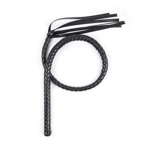 Bondage Sex Leather Whip Erotic Spanking Sex Toys Black Fetish Flogger For Woman Adult Games for Couples - sextoysok