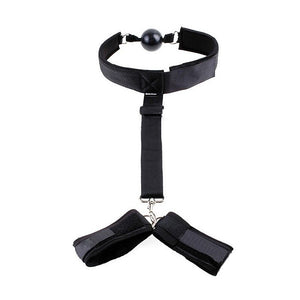 Sex Toys For couples Self Bondage Rope Restraints BDSM esclave Handcuffs Mouth Gags Ball Adult sexuale Slave pillory SM sex game - sextoysok