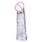 Sex Toys Reusable Condom Sextoys for Man Delay Dick Extender Men Penis Cock Rings Adults Sex Product - sextoysok