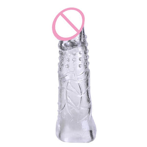 Sex Toys Reusable Condom Sextoys for Man Delay Dick Extender Men Penis Cock Rings Adults Sex Product - sextoysok