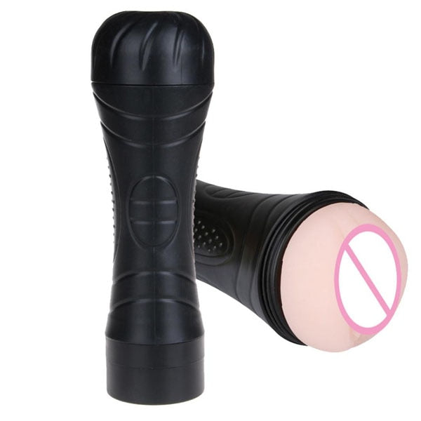 Aircraft Cup Electric Fly Masturbation Male Vagina Blow Cup Adult Products (Black) - sextoysok