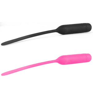 Sounding Urethral Vibrator Male Masturbator Silicone Vibrating Penis Plug Urethral Sounds Dilators Products for Men Erotic Toys - sextoysok