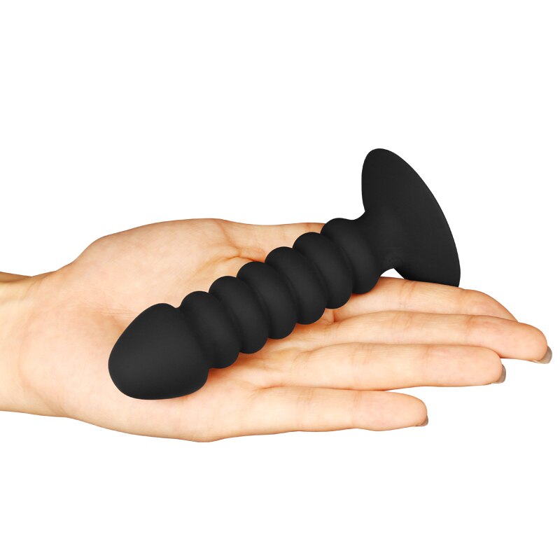 Remote Control Anal Plug Bead Dildo Vibrator Suction Cup Butt Plug Male prostate Massager Vibrator Waterproof Sex Toys - sextoysok