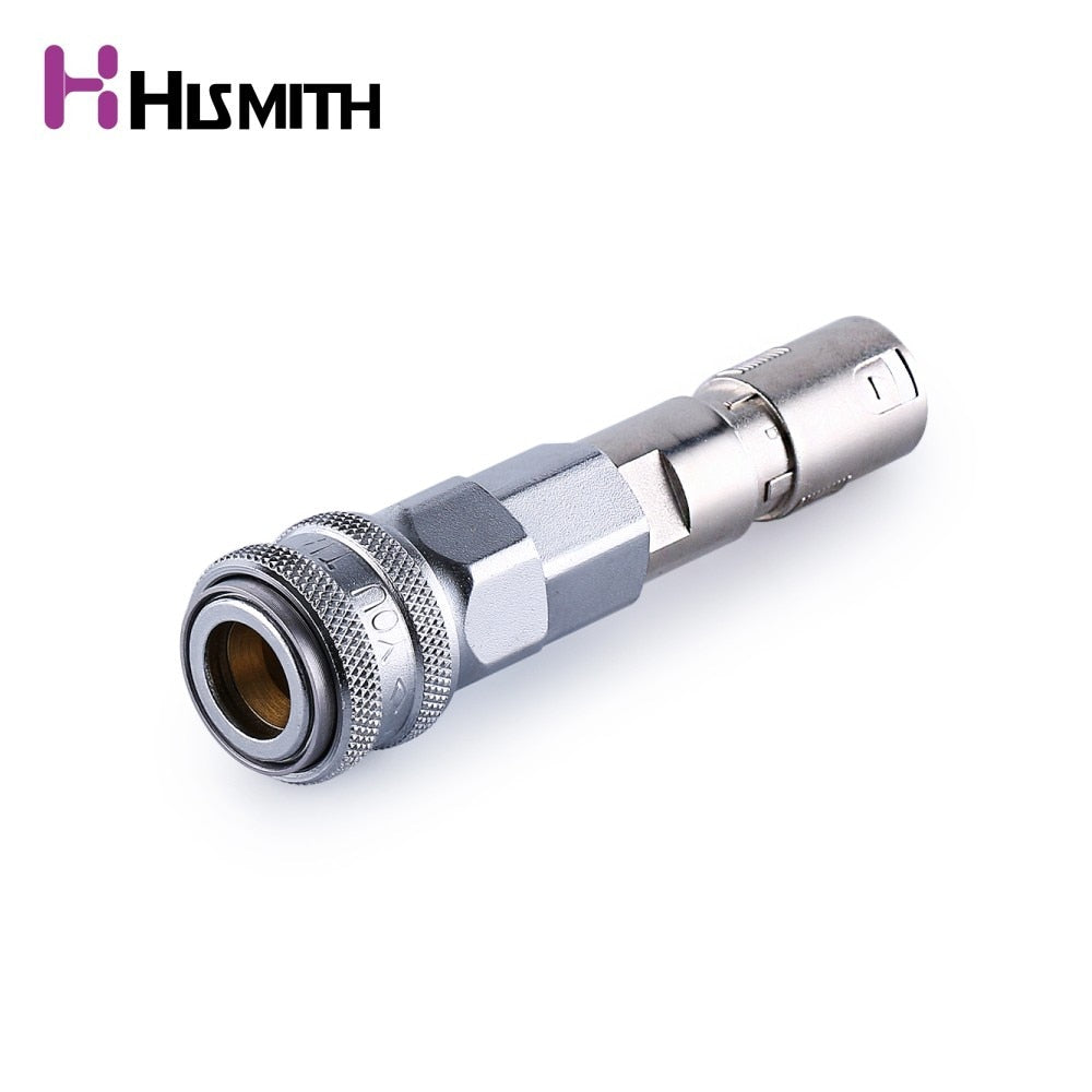 HISMITH Quick Air connector Adapter for 3XLR Connector Sex Machine (Siliver) - sextoysok