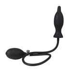 Anal Plug Sex Toys Expandable Anal Plugs Vestibular Inflatable Anal Dilator Masturbator Sex Toy for Male and Female Amal Plugs (Black) - sextoysok